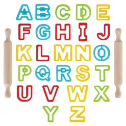 ABC & Numbers Dough Cutter Set