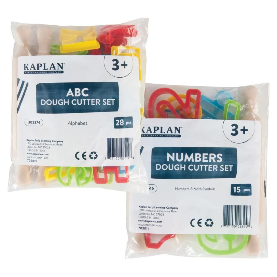 ABC & Numbers Dough Cutter Set
