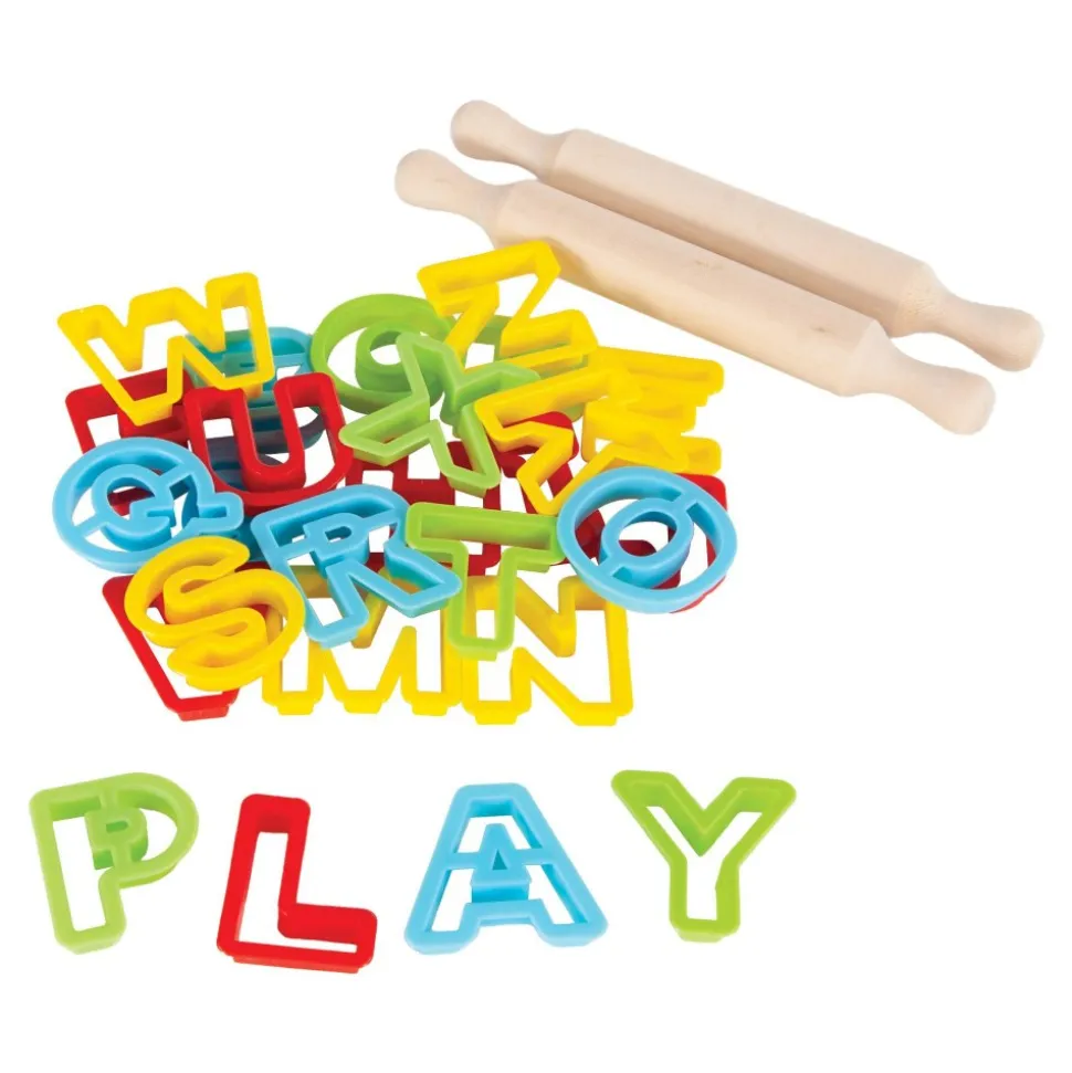 ABC & Numbers Dough Cutter Set