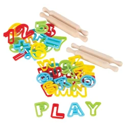 ABC & Numbers Dough Cutter Set