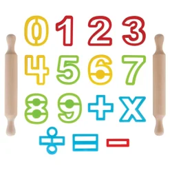 ABC & Numbers Dough Cutter Set