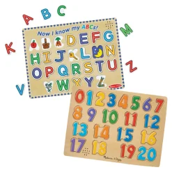 ABC & Numbers Sound Puzzles Set of 2