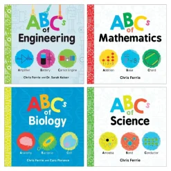 ABCs of STEM Board Books Set of 4