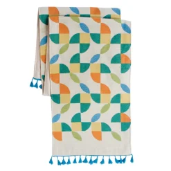 Abstract Petal Decorative Runner
