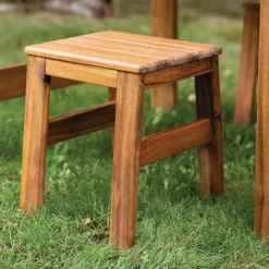 Acadia Outdoor Art Activity Table with Stools (Ready to Assemble)