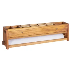 Acadia Outdoor Art Activity Table with Stools (Ready to Assemble)