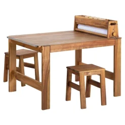 Acadia Outdoor Art Activity Table with Stools (Ready to Assemble)