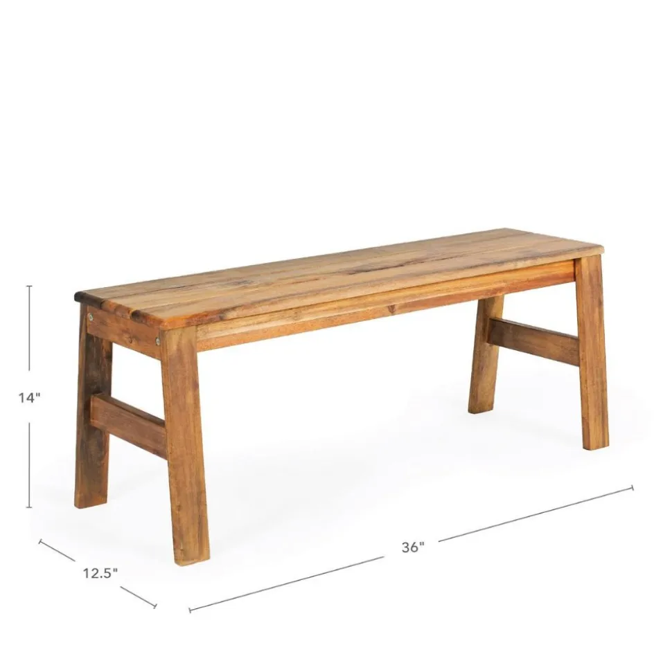 Acadia Outdoor 36" Bench (Ready to Assemble)