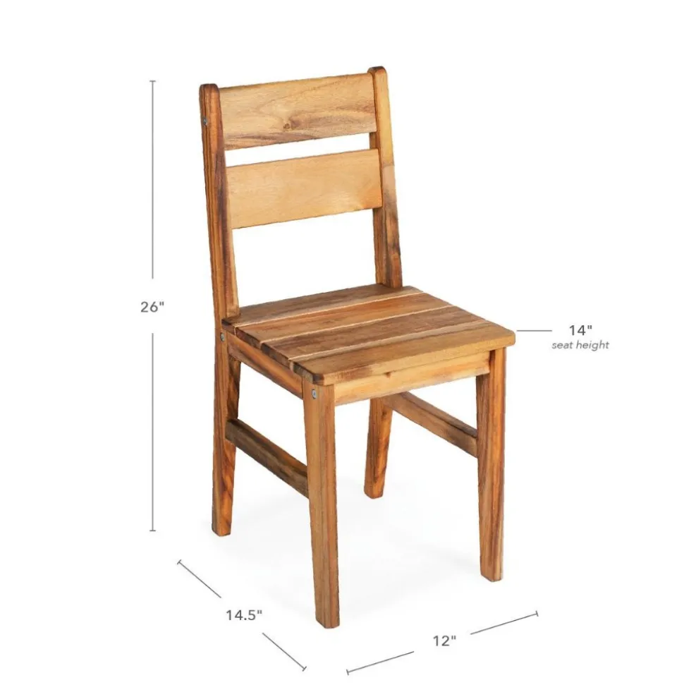 Acadia Outdoor Chair Set of 2 (Ready to Assemble)