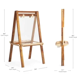 Acadia Outdoor 2-Sided Art Easel (Ready to Assemble)