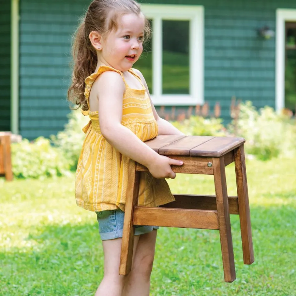 Acadia Outdoor Stool- Set of 2 (Ready to Assemble)