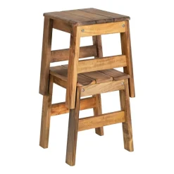 Acadia Outdoor Stool- Set of 2 (Ready to Assemble)