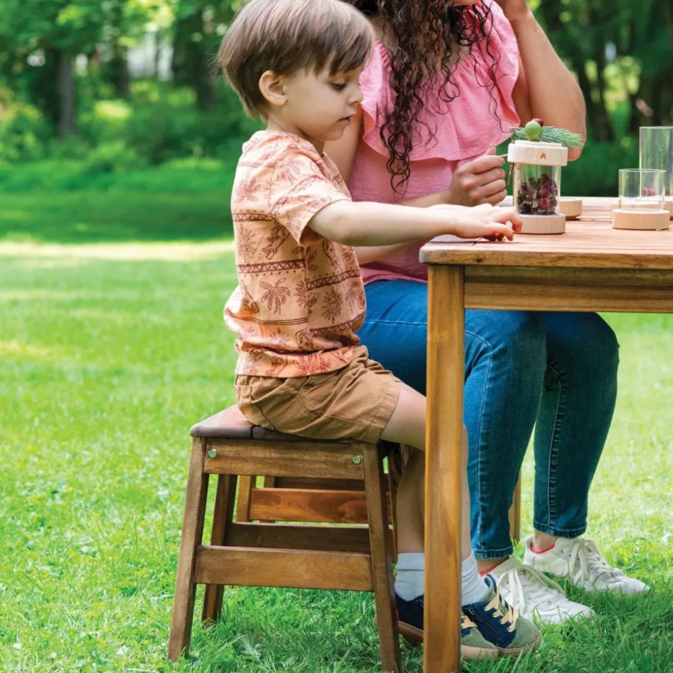 Acadia Outdoor Stool- Set of 2 (Ready to Assemble)