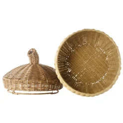 Acorn Washable Wicker Floor Basket