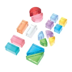 Acrylic Rainbow Unit Blocks Set of 16