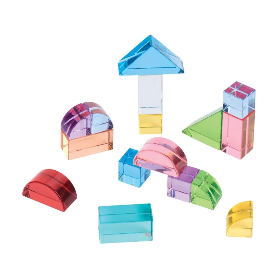 Acrylic Rainbow Unit Blocks Set of 16