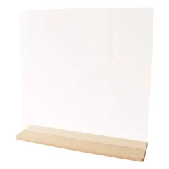 Acrylic Tabletop Partition 23" Wide