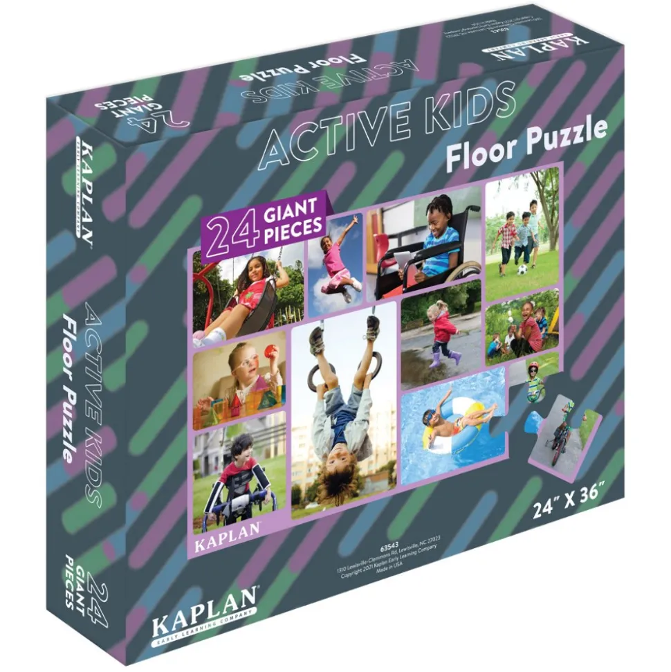 Active Kids Floor Puzzle 24 Pieces