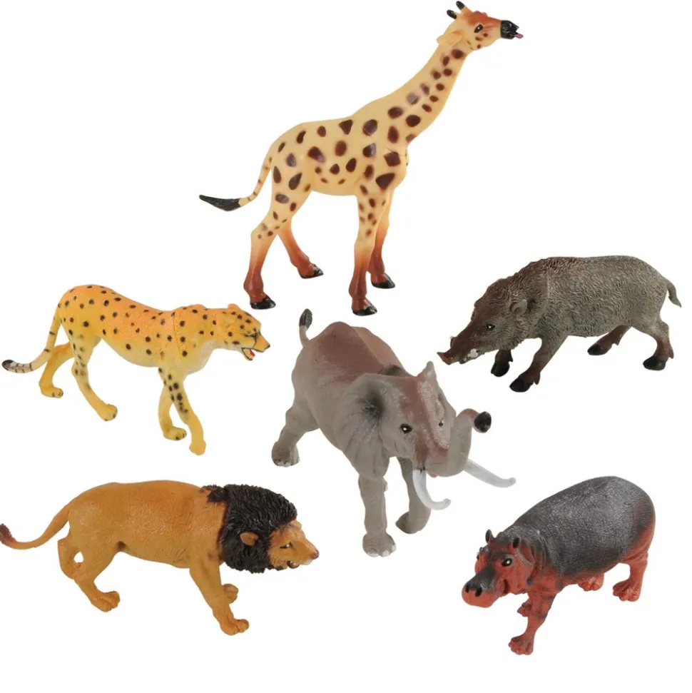 African Animals Collection 6 Pieces