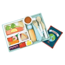 Airline Meal Tray Wooden Play Set
