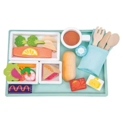 Airline Meal Tray Wooden Play Set