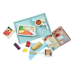 Airline Meal Tray Wooden Play Set