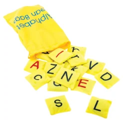 Alphabet Bean Bags