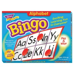 Alphabet Bingo with Upper and Lower Case Letters