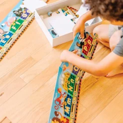 Alphabet Express Floor Puzzle with Animals