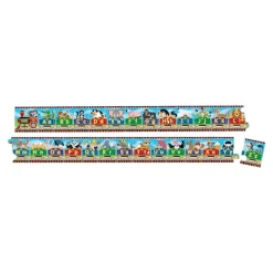 Alphabet Express Floor Puzzle with Animals