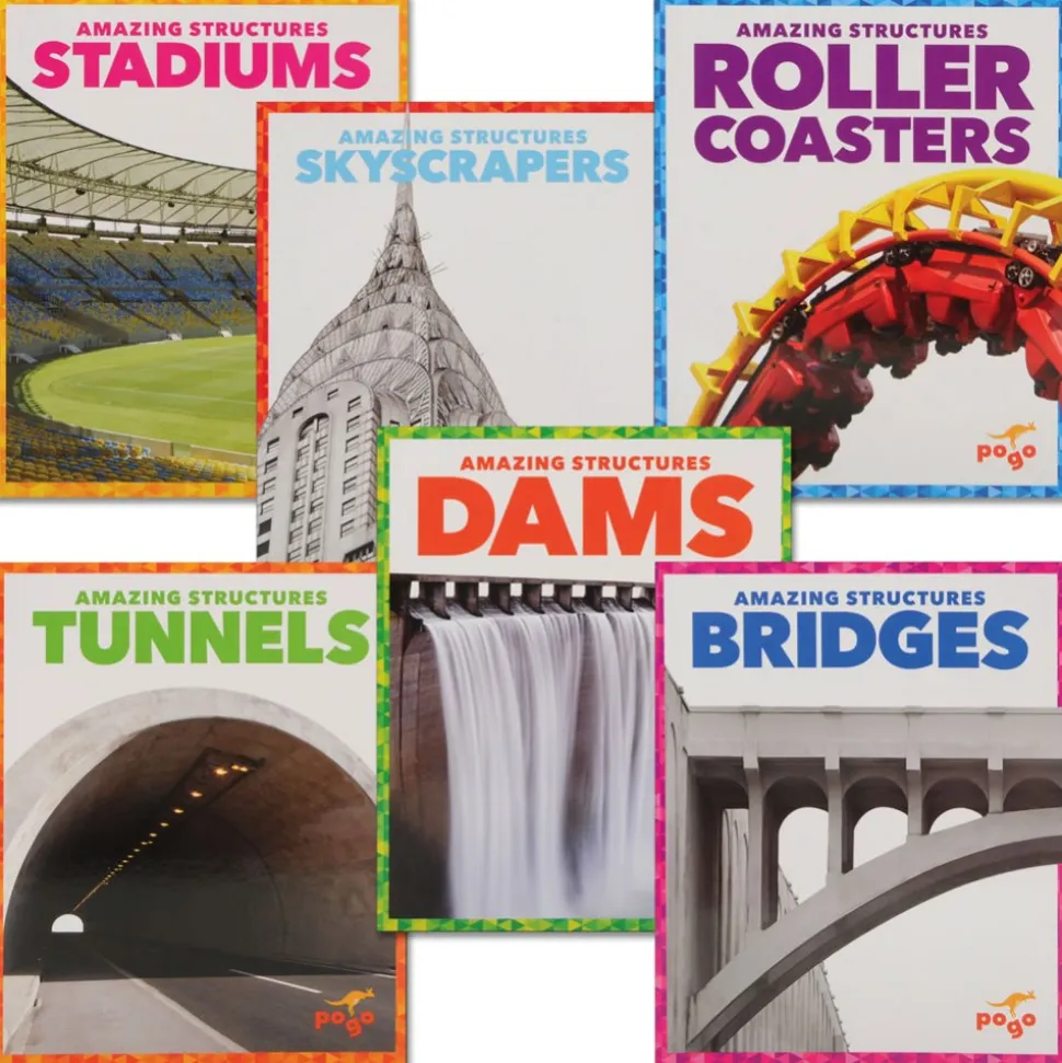Amazing Structures Around the World Books Set of 6