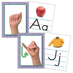 American Sign Language Alphabet Cards