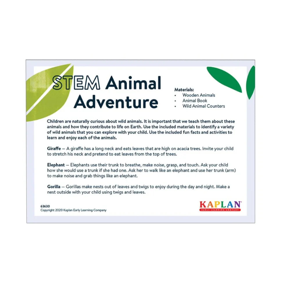 Animal Adventure STEM Learning Kit