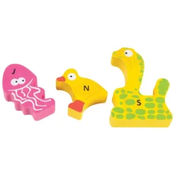 Animal Parade Letter Puzzle Eco-Friendly Wood
