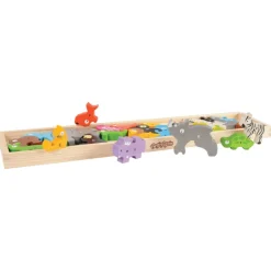 Animal Parade Letter Puzzle Eco-Friendly Wood
