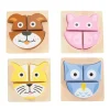Animal Puzzle Buddies Set of 4
