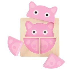 Animal Puzzle Buddies Set of 4