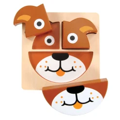 Animal Puzzle Buddies Set of 4