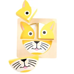 Animal Puzzle Buddies Set of 4
