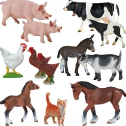 Animals On the Farm Set 12 Piece Set