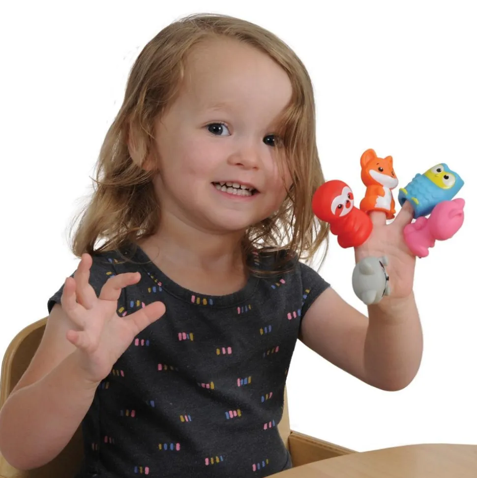 Assorted Animal Finger Puppets Set of 20