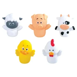 Assorted Animal Finger Puppets Set of 20