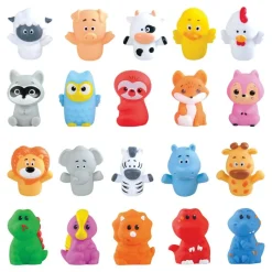 Assorted Animal Finger Puppets Set of 20