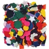 Assorted Felt Shapes 500 Pieces