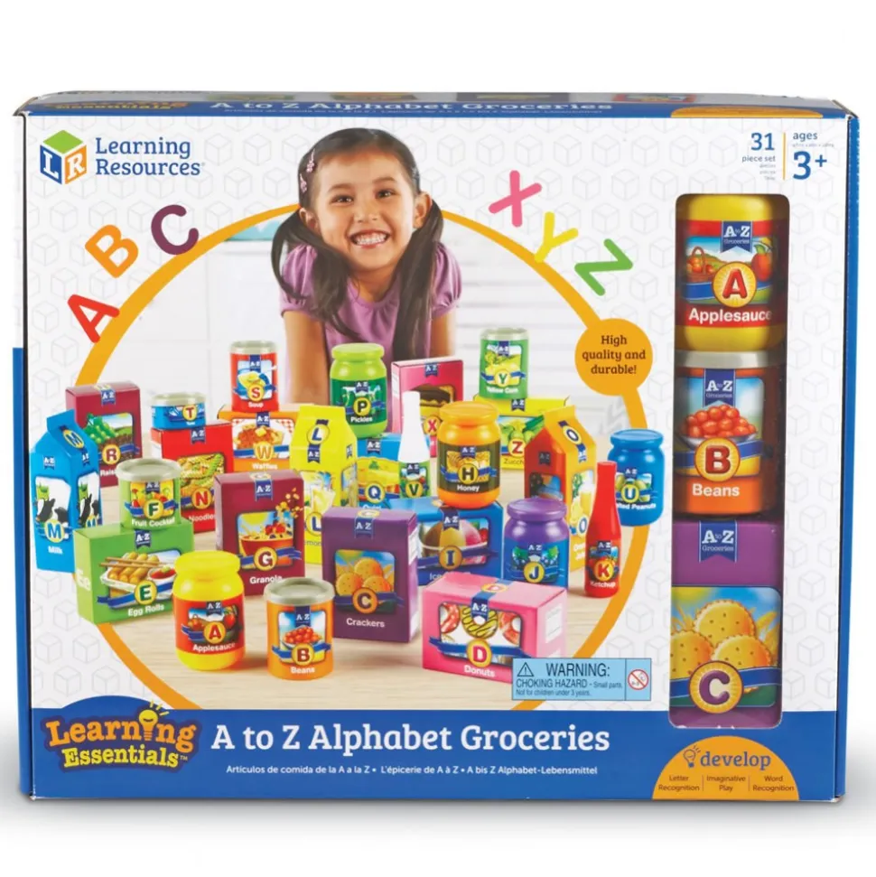 A to Z Alphabet Groceries
