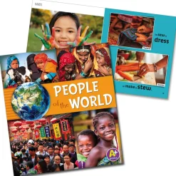 A Trip Around the World Paperback Books Set of 4