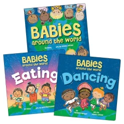 Babies Around the World Board Books Set of 3