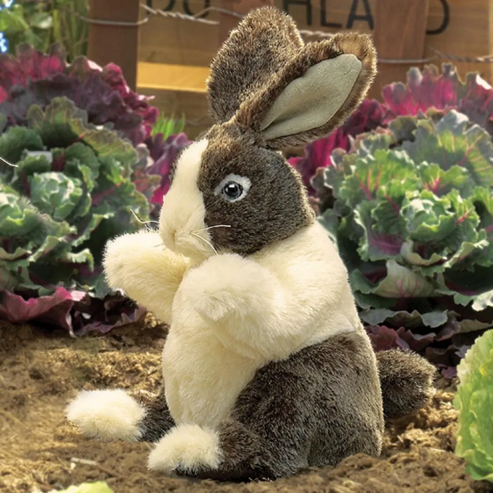 Baby Dutch Rabbit Hand Puppet