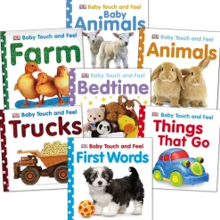Baby Touch & Feel Board Books Set of 7