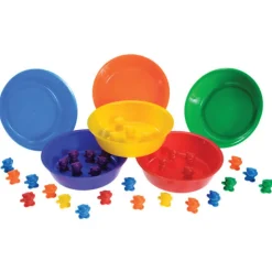 Backpack Bear Counters with Sorting Bowls